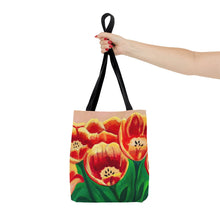 Load image into Gallery viewer, Warm Tulips Tote Bag 
