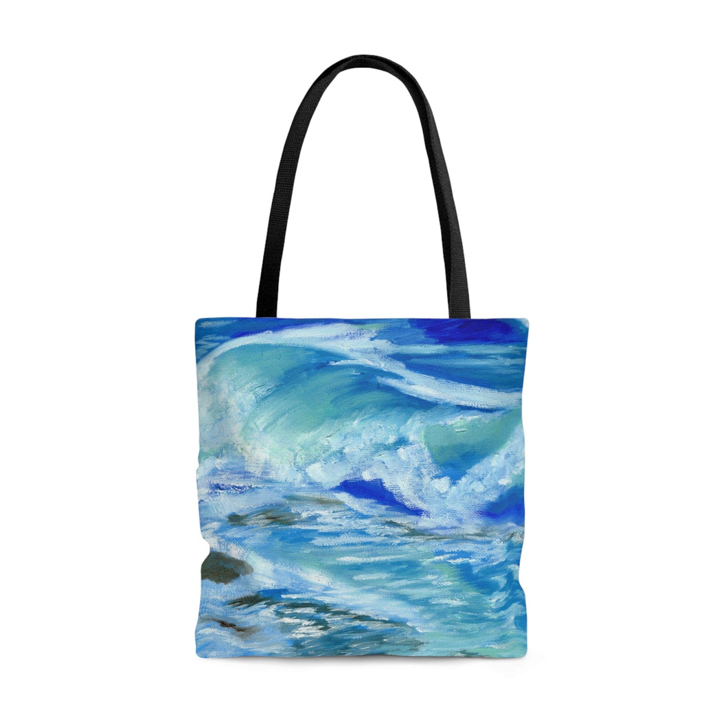 Waves 1 Tote Bag Large 