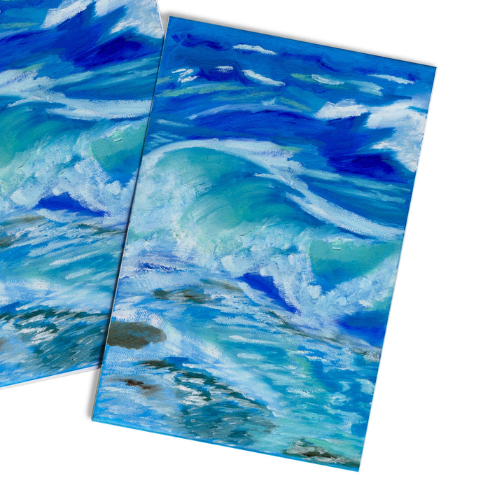 Waves Greeting Cards 